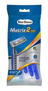 Max-shave Men 2 Blade Rg Dispos Razor 5 Piece